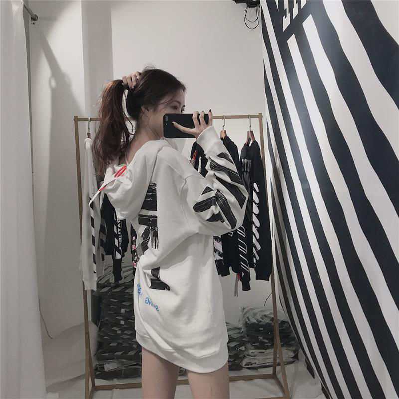 2023 Autumn Jacket Women's New Korean Style Student Hooded Sweater Cardigan Loose BF Harajuku Style Couple Outfit