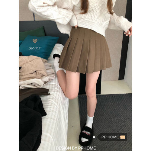 Uniform shirt skirt dress pleated skirt female student school uniform casual suit long-sleeved T-shirt for women autumn and winter