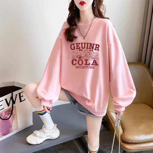 Official photo exclusively for Tmall [Chinese cotton composite silver fox velvet] new interesting printed long-sleeved sweatshirt