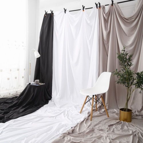 White simple ins background cloth Internet celebrity live broadcast background wall pure white cloth photography photography solid color cloth photo props