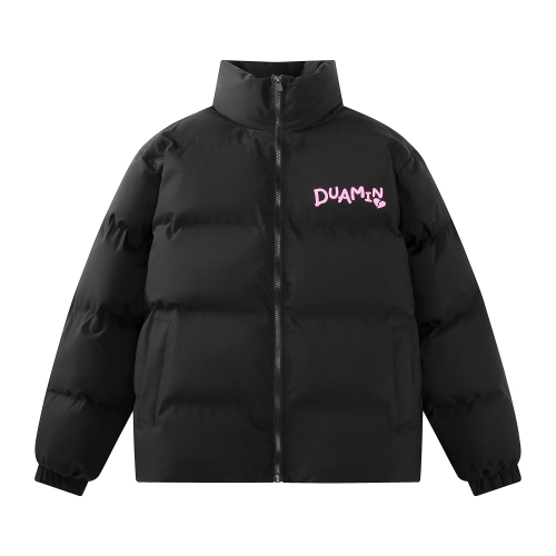 [Tmall/Quality] Heavyweight cotton clothing/hand stuffed cotton national trend DUAM letter printed cotton clothing women's down jacket