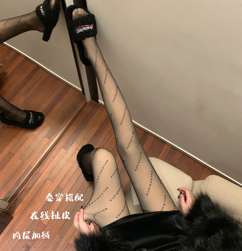 Real shot of velvet stockings bare legs artifact autumn and winter black stockings sexy fishnets jk black ins net red stockings letters