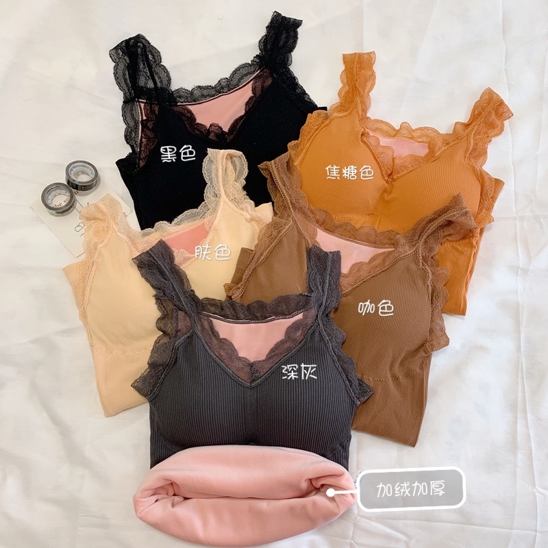 實拍 保暖背心女美體打底衫加厚加絨上衣秋衣內穿秋冬季