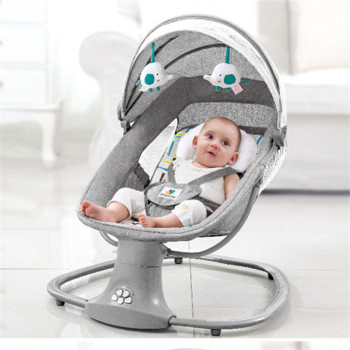 婴儿电动摇摇椅宝宝哄娃睡觉神器新生摇篮床儿童躺椅0-3岁安抚椅