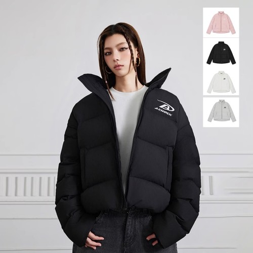 [Tmall/Quality] Heavy cotton clothing/hand-stuffed cotton ACHOCK letter logo printed cotton clothing and cotton jacket for women