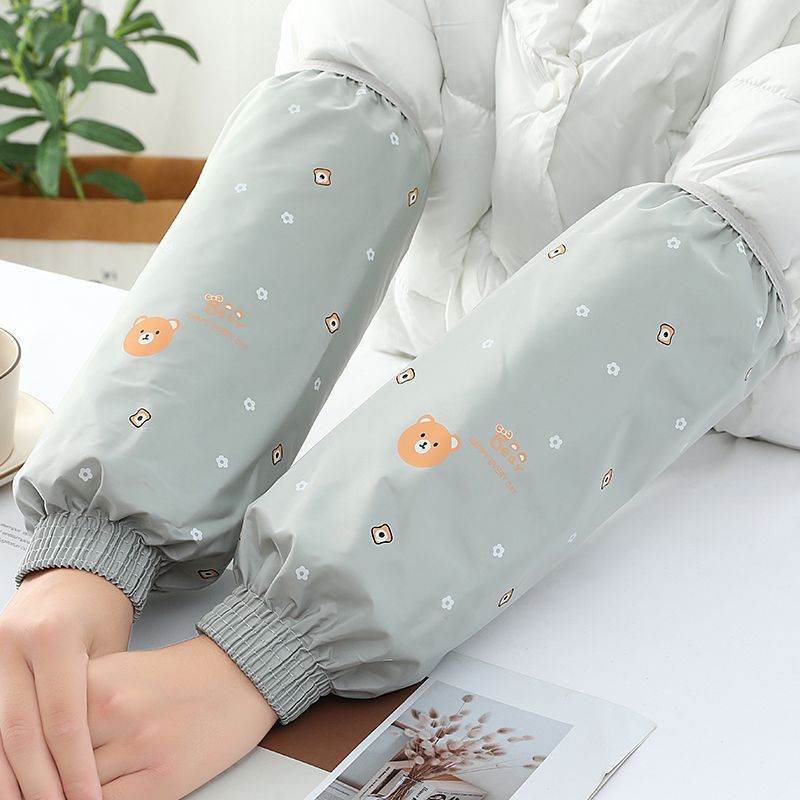 Waterproof and oil-proof sleeves for women autumn and winter men's work sleeves cooking 2023 protective sleeves kitchen anti-dirty sleeves hand sleeves