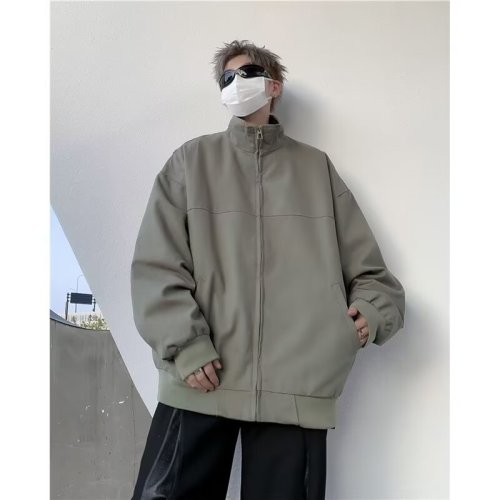 Year's casual loose American joint American retro jacket pilot jacket vintage jacket men's and women's baseball uniform