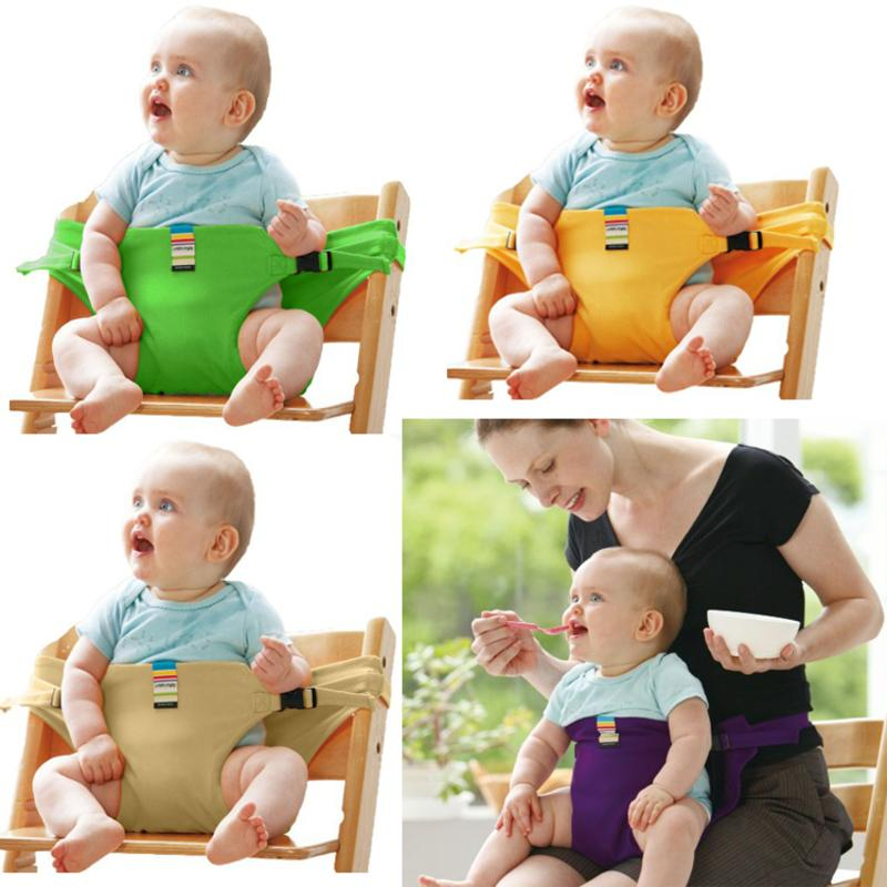 Baby dining belt outing portable child seat safety belt waist stool dining chair safety holder universal