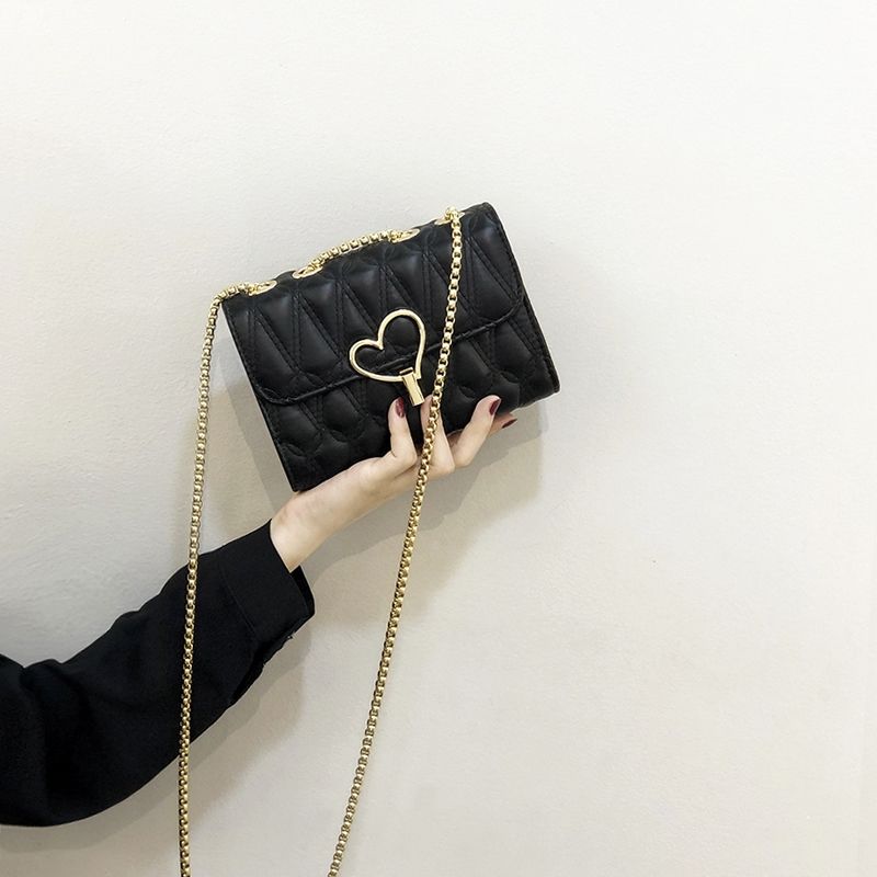High-end small bag for women summer new Korean version versatile small square bag Internet celebrity popular ins chain crossbody bag