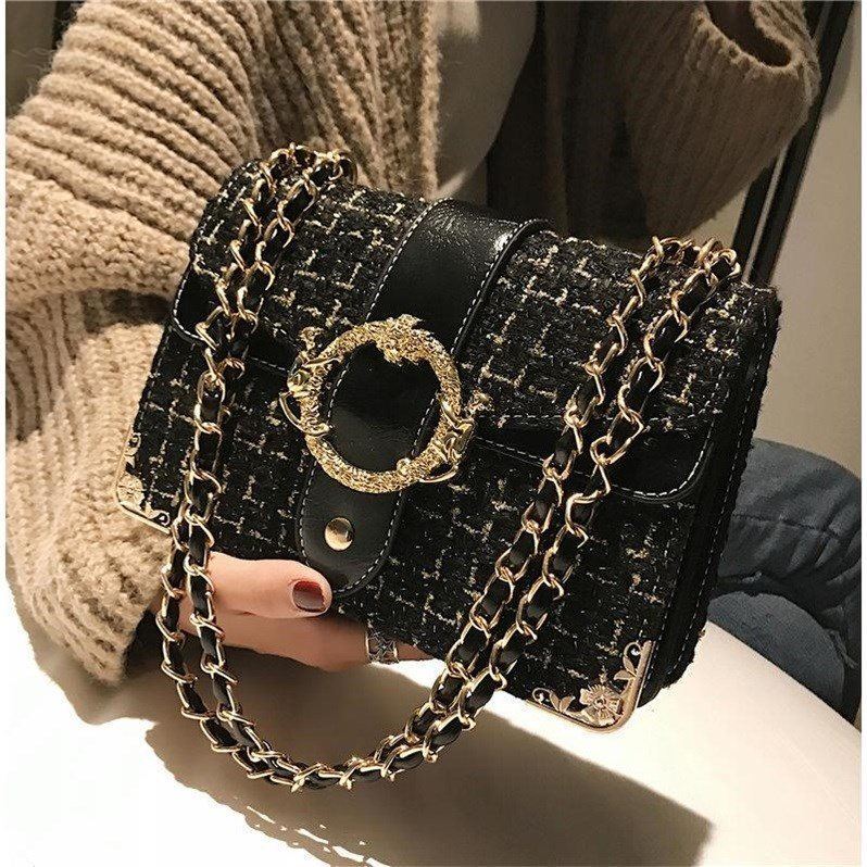 ins small bag for women 2023 new trendy Korean version versatile women's bag high-end fashion chic chain Dionysian crossbody bag