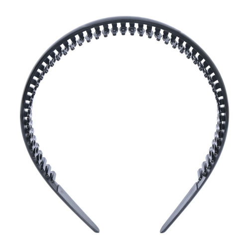 Black hairband for women to wash their face with Internet celebrity toothed anti-slip headband hairpin hairpin hair binding broken hairpin hairpin headdress for women