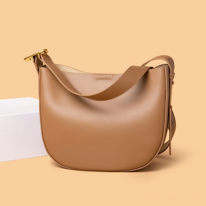 Cross-border two-layer cowhide women's bag 2023 new trendy fashion genuine leather women's bag high-end large capacity shoulder tote