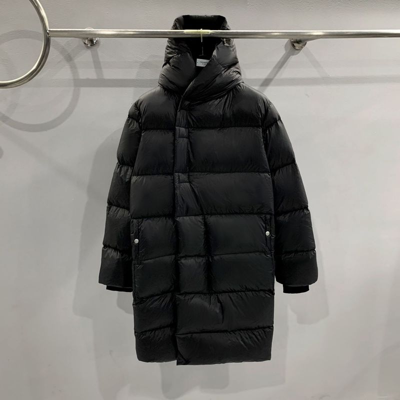 SUBHUMAN men's and women's models | Autumn and winter versatile dark RO couple no side seam 90 white goose down thickened down jacket