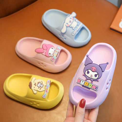Children's slippers, summer beach shoes, boys' slippers, girls' children's slippers, bathroom baby slippers, home shoes, soft soles