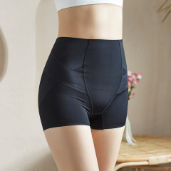 Kaka's same style tummy control pants graphene seamless women's safety pants body shaping buttocks tightening crotch high waist Barbie pants underwear