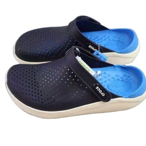 Kroger Crocs Men's Summer Couples Beach Shoes Men's and Women's Sandals Korean Style Sandals Non-Slip Sandals Baotou Slippers