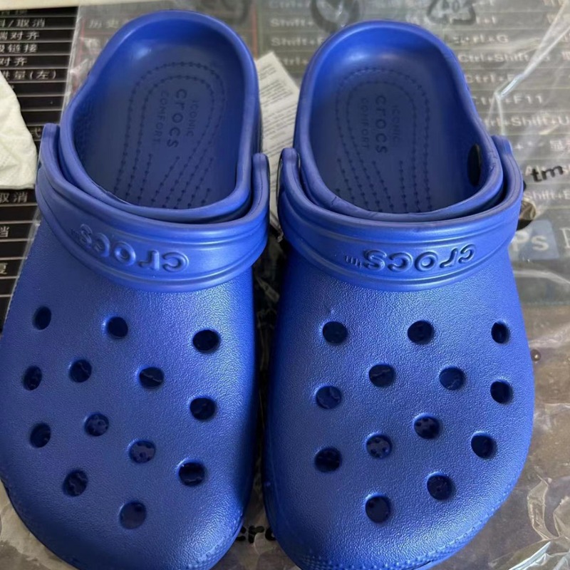 cros star children's boys and girls baby beach clogs cute non-slip toe sandals drop shipping