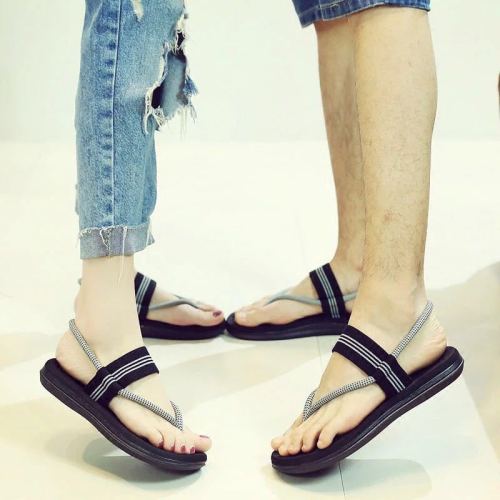  Summer Men's Flip-Flop Sandals Dual-Purpose Couple Flip-flops Beach Casual Sandals Wholesale Trendy Brands