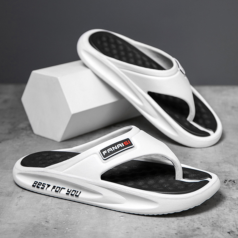 Men's flip-flops summer non-slip outdoor flip-flops flip-flops fashion casual beach trend Korean style flip-flops for men
