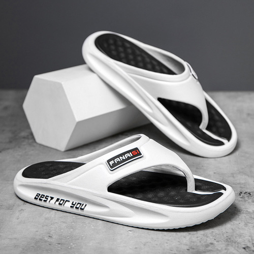 Men's flip-flops summer non-slip outdoor flip-flops flip-flops fashion casual beach trend Korean style flip-flops for men