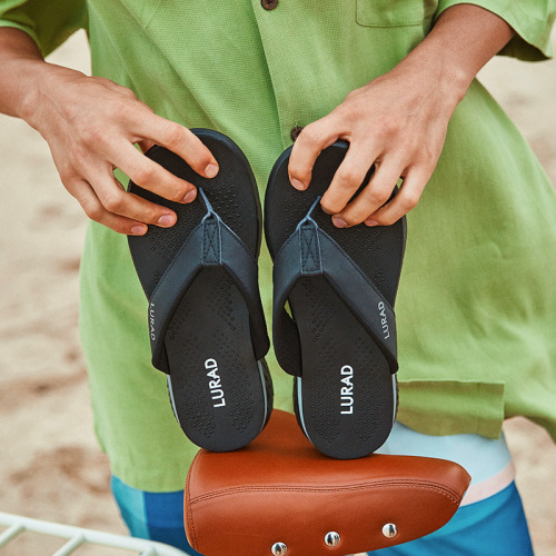 Luradi flip-flops for men, non-slip and wear-resistant, outdoor sandals, flip-flops, fashion flip-flops, beach shoes wholesale
