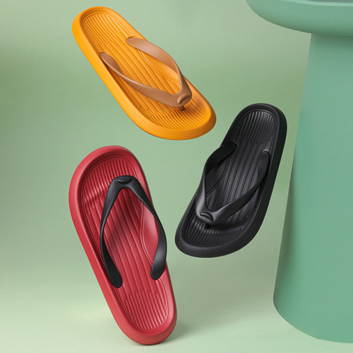 Wholesale Luradi's new flip-flops for men in summer, couple's flip-flops, trendy outdoor beach shoes, Korean version