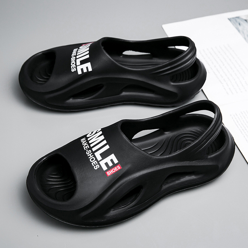 Sandals men's soft sole 2023 summer new non-slip outer wear trendy casual sandals and slippers fashionable men's beach shoes