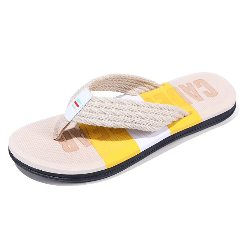 2023 Summer New Men's Flip Flop Wholesale Outdoor Trend Wearable Beach Non-Slip Sandals Factory Direct Sales