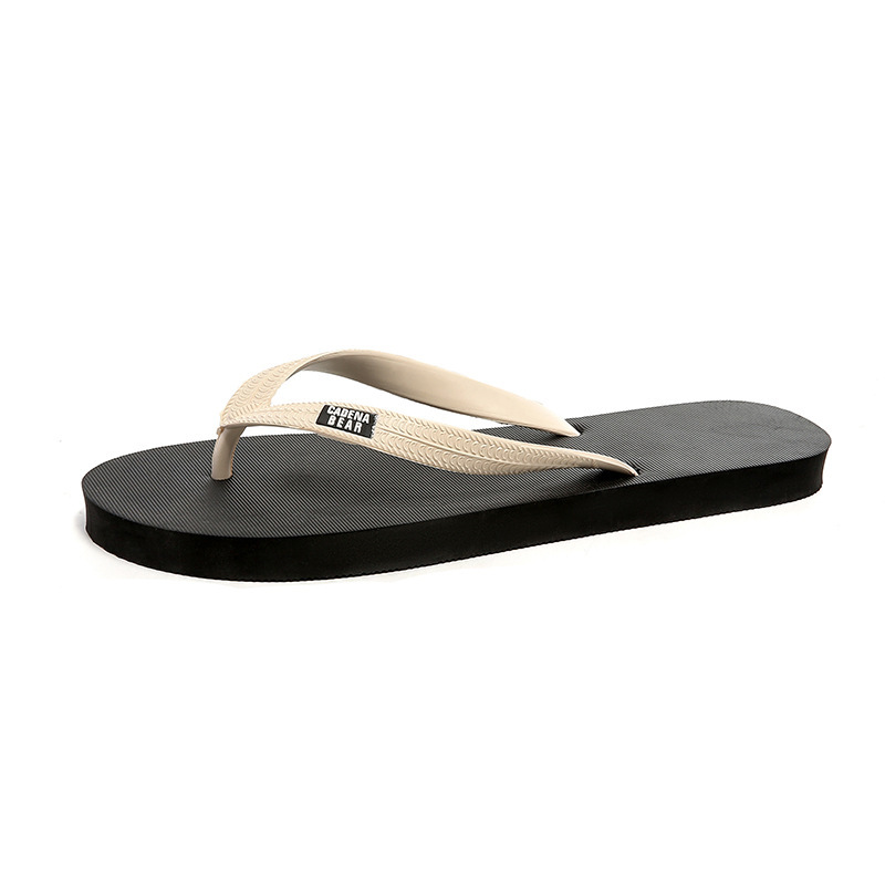 2023 new summer men's flip-flops, lightweight, non-slip, wear-resistant beach wear flip-flops, can be customized live