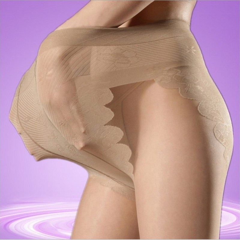 [Bikini Pantyhose] Women's bottoming stockings spring and summer sexy bikini stockings cored silk pantyhose
