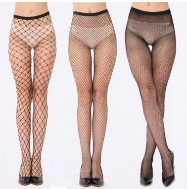 Spring and summer fishnet sexy sexy stockings pantyhose retro fishnet stockings female hollow small medium summer fishnet stockings black stockings jk