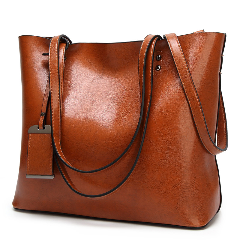 purse European and American new women's bag cross-border leather luggage bag women's fashion handbag shoulder crossbody bag handbag bag
