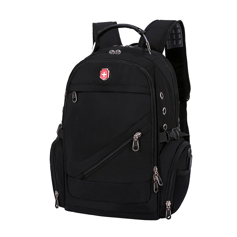 Multifunctional business backpack large capacity saber style men's backpack outdoor waterproof travel bag student computer bag