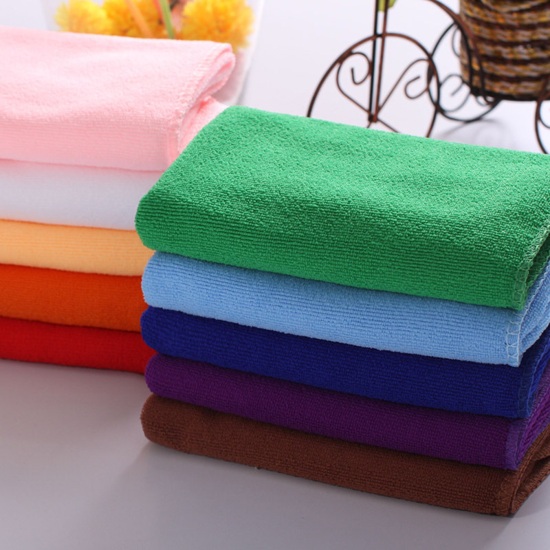 Yiheng Polyester Polyamide 260g/m 30*70 Microfiber Towel Beauty Salon Car Wash Cleaning Wholesale Hand Towel