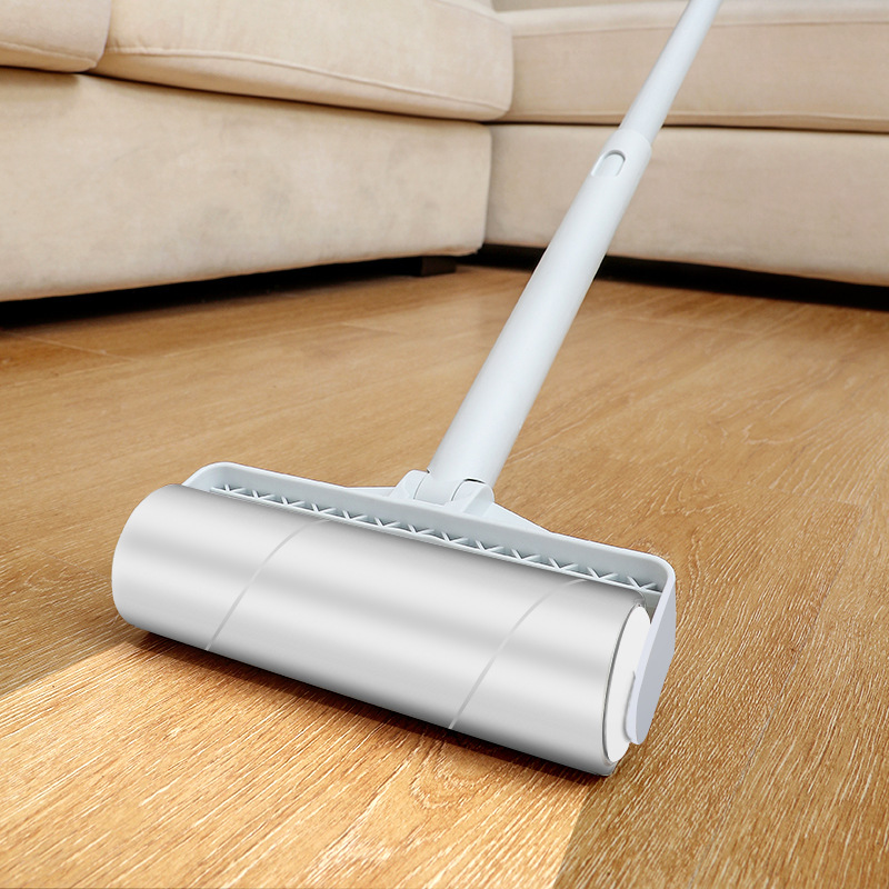 ZT 5010 long-handled roller brush household roller sticky dust dust hair suction floor sticky hair artifact stick hair roller
