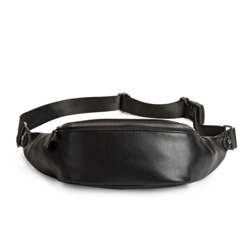 Men's Bags 2024 New Waist Bags, Men's Outdoor Sports Running Men's Shoulder Bags, Chest Bags, Soft Leather Belt Bags, Wallets