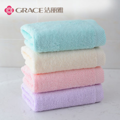 Jie Liya towel 6714 pure cotton absorbent towel factory direct supply daily use wholesale return gift can be gift box towel