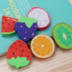 Cute simulation fruit eraser Japanese and Korean new creative fashion student stationery gifts small prizes wholesale