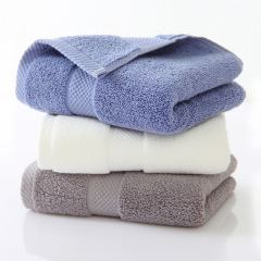 Class A pure cotton towel adult thickened plain hotel towel business gift advertising