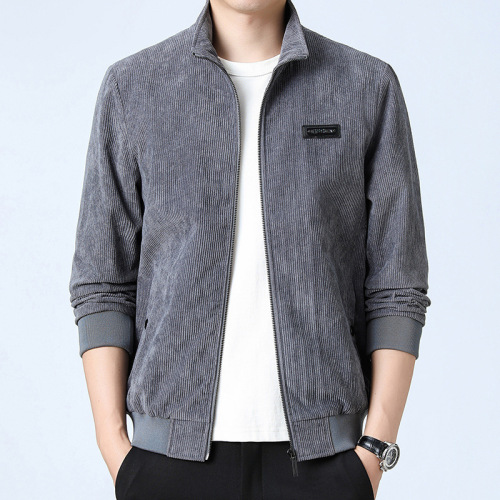  new corduroy simple and versatile autumn jacket youth fashion retro trendy brand men's casual jacket
