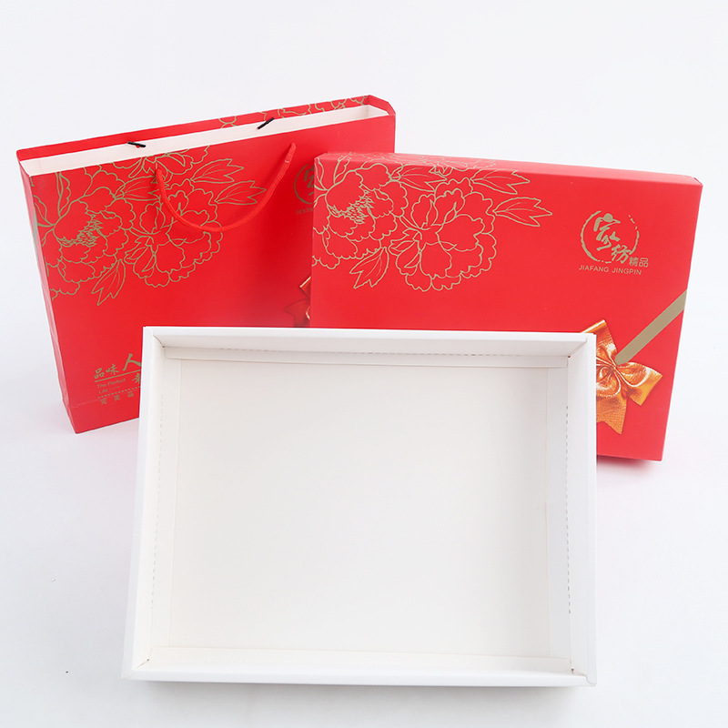 Wholesale pure cotton towel heaven and earth cover towel gift box handbag company custom LOGO gift gift simple