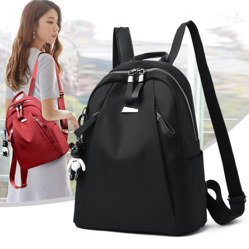 Cross-border Oxford cloth women's backpack new fashion student school bag nylon casual travel bag mother bag