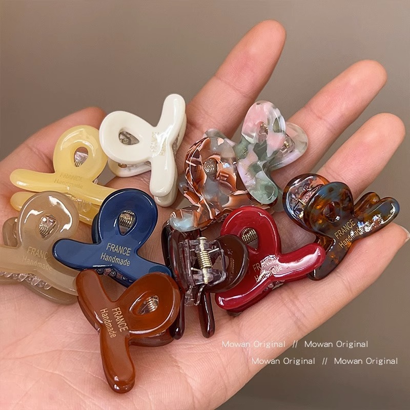 High-end mini broken hair small clip hair accessories small acetic acid bangs clip hairpin exquisite side small clip headdress
