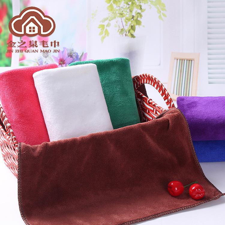 300g fine fiber towel car waxing housekeeping hospital cleaning rag wholesale thick absorbent 30*60 towel