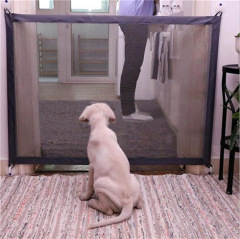 Dog Safety Fence Portable Folding Pet Isolation Fence Dog Barrier Safety Fence