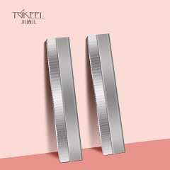 Chuan Qier stainless steel eyebrow trimming blade set of 4 pieces for men and women, beginner makeup artist special eyebrow trimming blade set