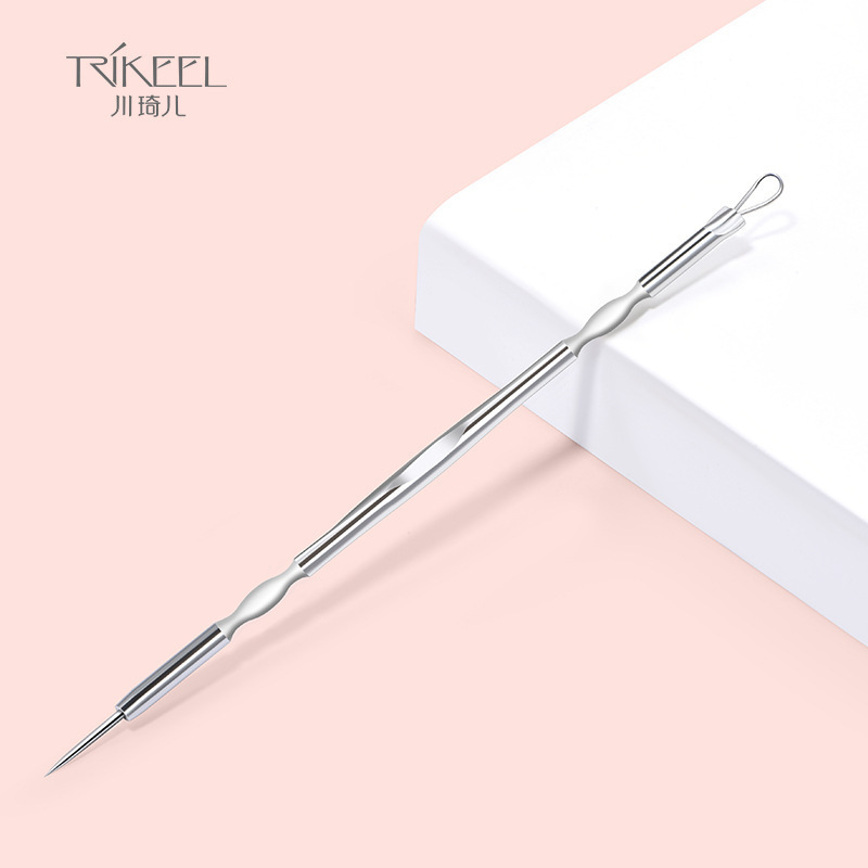 Chuanqi'er ultra-sharp acne needle set cell clip to remove blackhead needle squeeze acne acne needle tweezers remove acne closed mouth