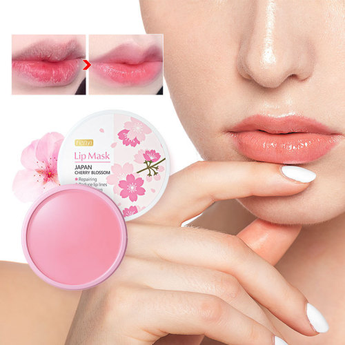 Fenyi Japanese Cherry Blossom Lip Mask 15g Hydrating and Moisturizing Lip Enhancement Skin Care Product Lip Mask