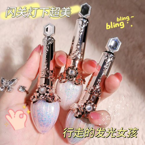 AGAG Brilliant Sparkling Liquid Eyeshadow Broken Diamond Sequins Pearlescent Fine Silkworm Brightening Retro Highlight Eyeshadow