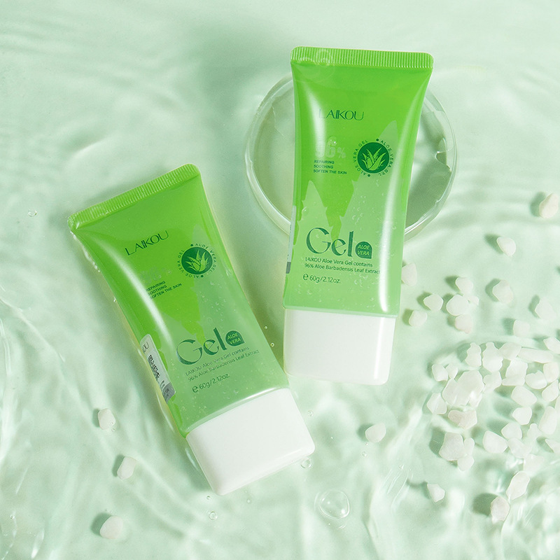 Laiko Aloe Vera Gel 60g Hydrating Moisturizing Cream Skin Care Products Cosmetics